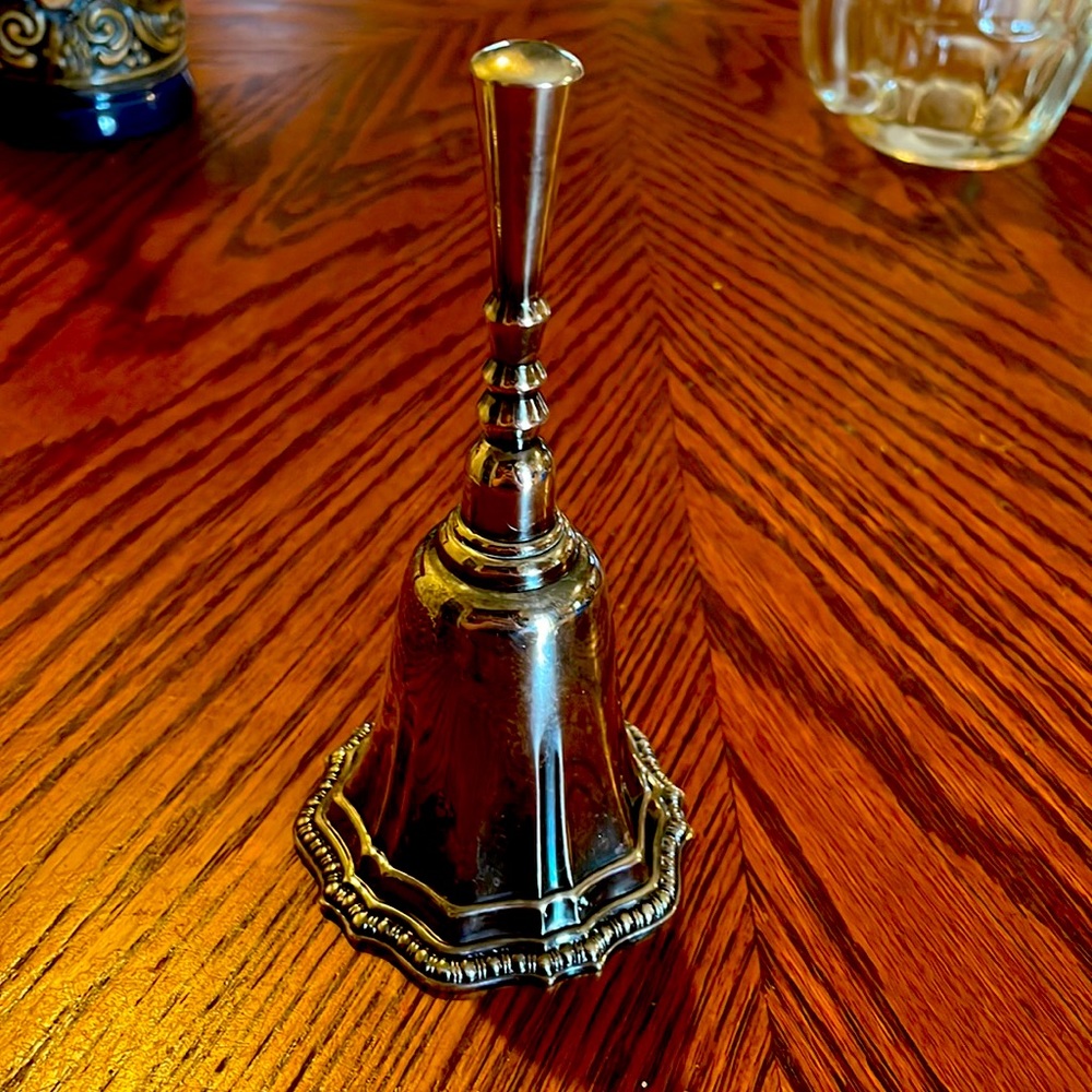 Avon Silverplate Bell Vintage